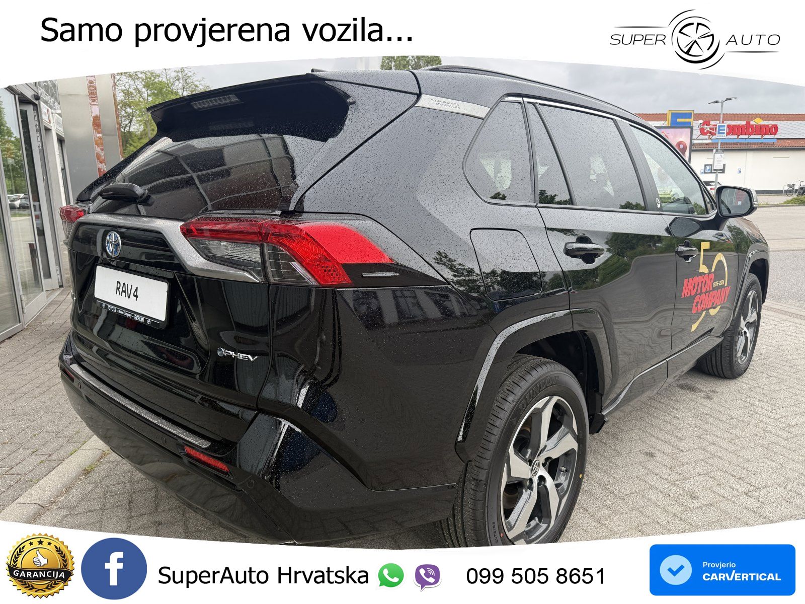 Toyota RAV4 2.5 (306 KS) Hybrid AWD-i eCVT LED+GR SJED+ACC