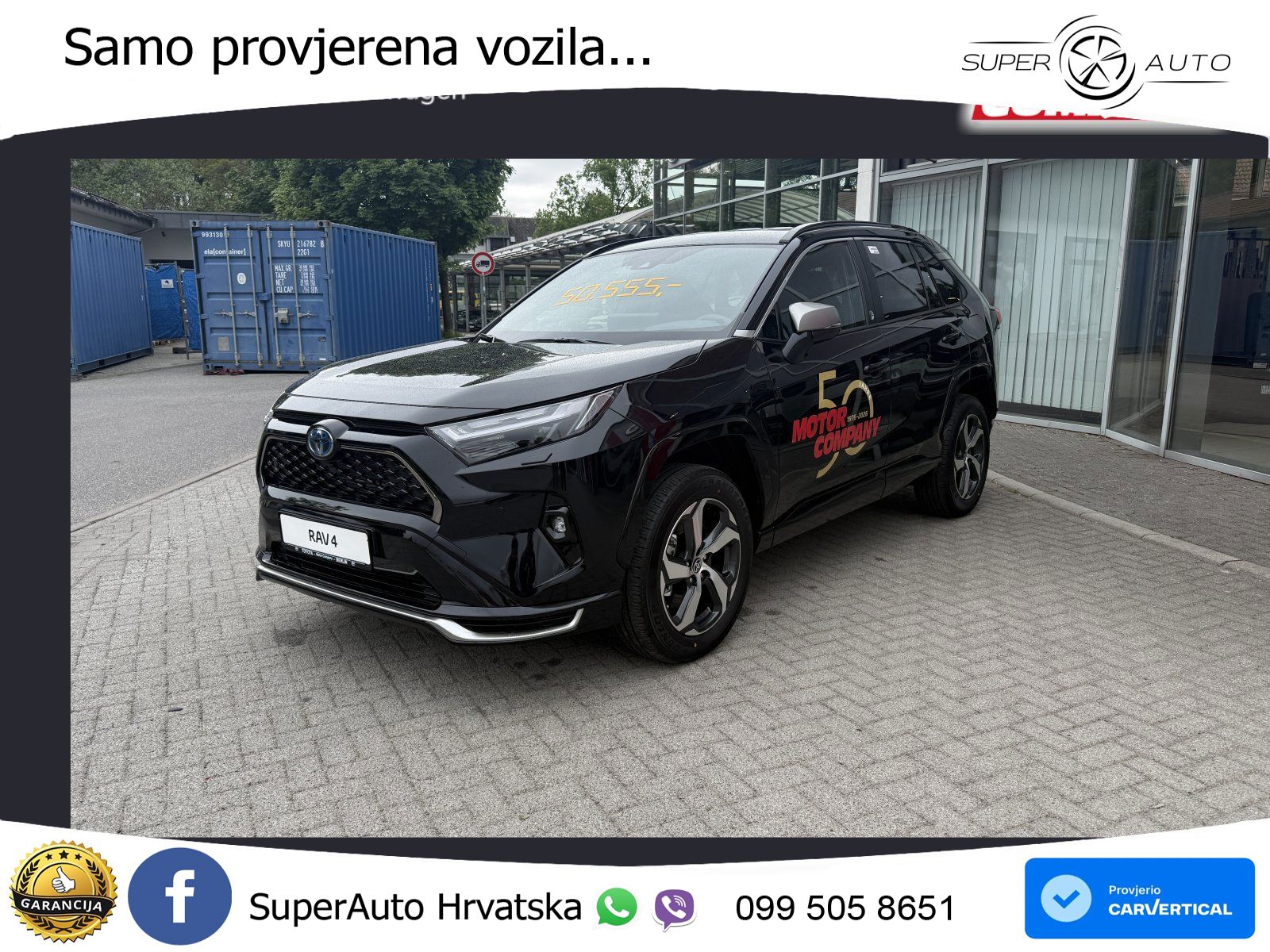 Toyota RAV4 2.5 (306 KS) Hybrid AWD-i eCVT LED+GR SJED+ACC