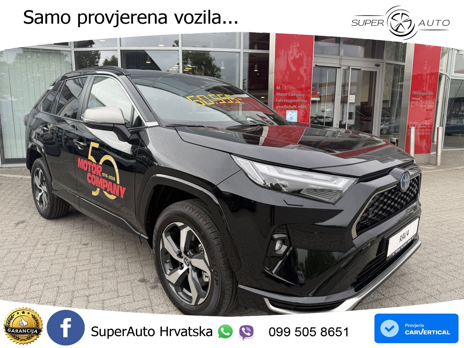Toyota RAV4 2.5 (306 KS) Hybrid AWD-i eCVT LED+GR SJED+ACC