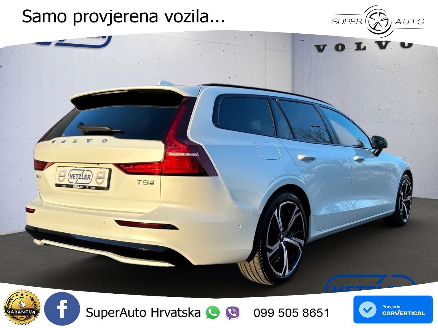 Volvo V60 2.0 T8 AWD Geartronic LED+GR SJED+ACC