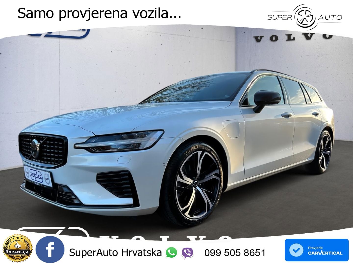 Volvo V60 2.0 T8 AWD Geartronic LED+GR SJED+ACC