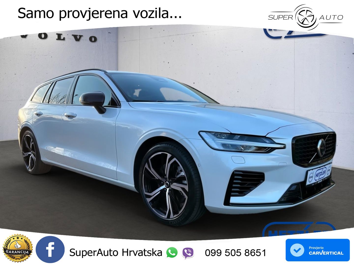 Volvo V60 2.0 T8 AWD Geartronic LED+GR SJED+ACC