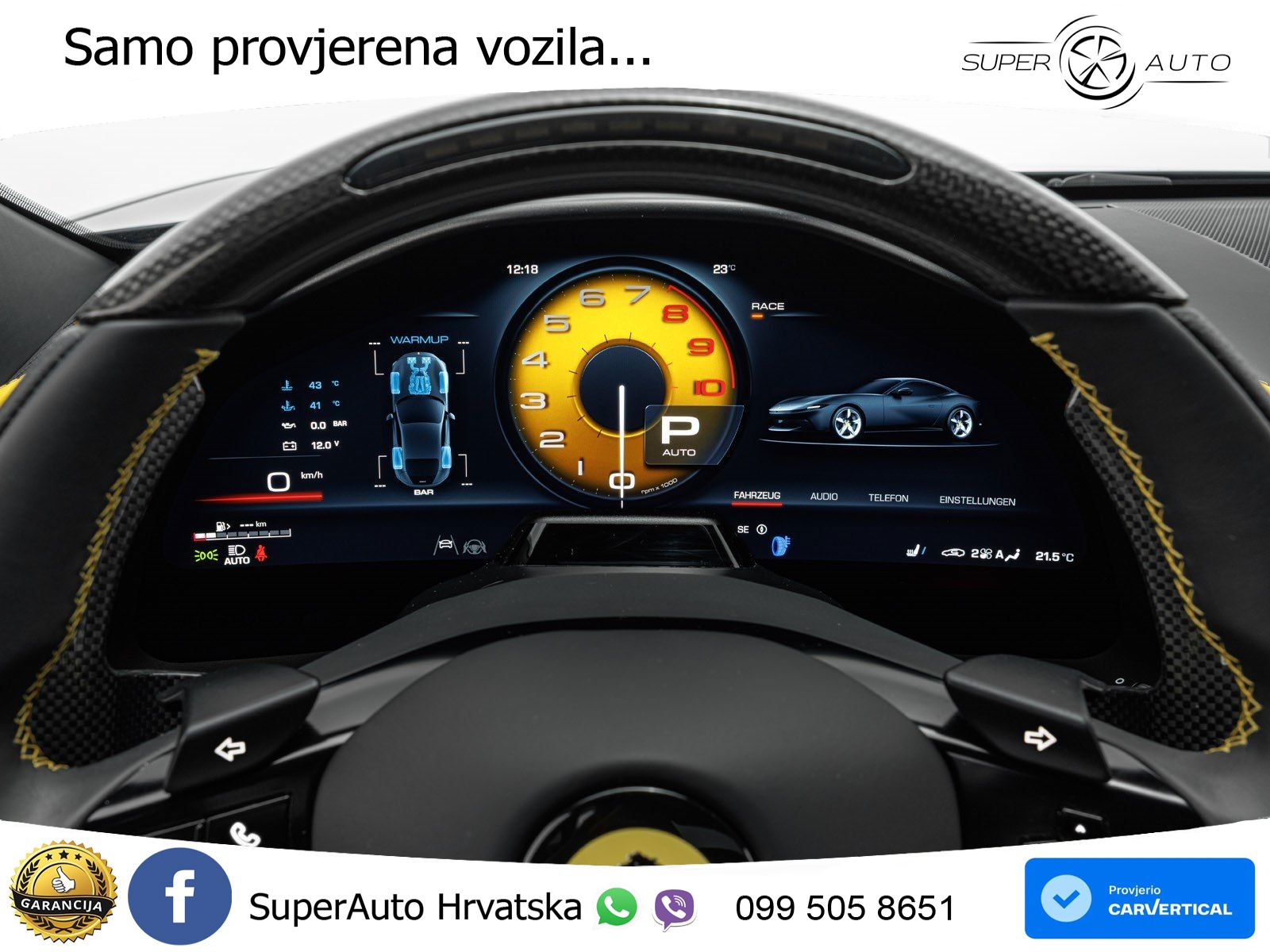 Ferrari Amalfi 3.9 V8 (640 KS) F1 DCT LED+GR SJED+ACC
