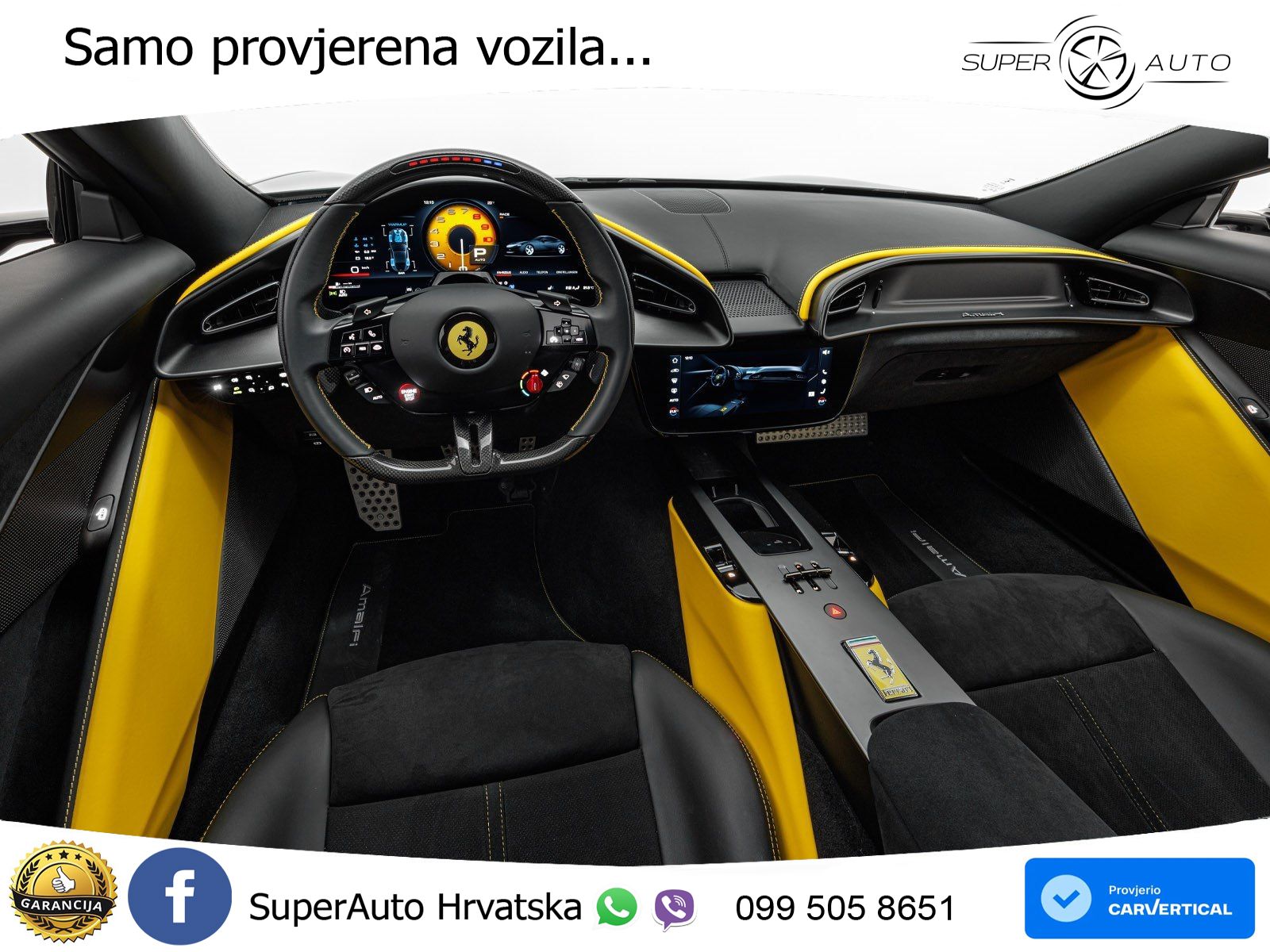 Ferrari Amalfi 3.9 V8 (640 KS) F1 DCT LED+GR SJED+ACC