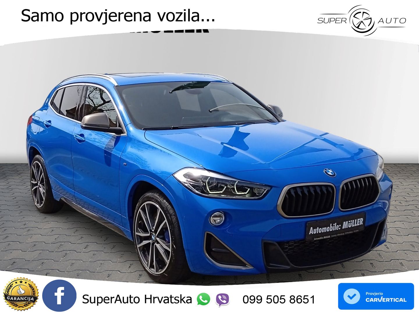 BMW X2 M35i xDrive Steptronic LED+GR SJED+ACC