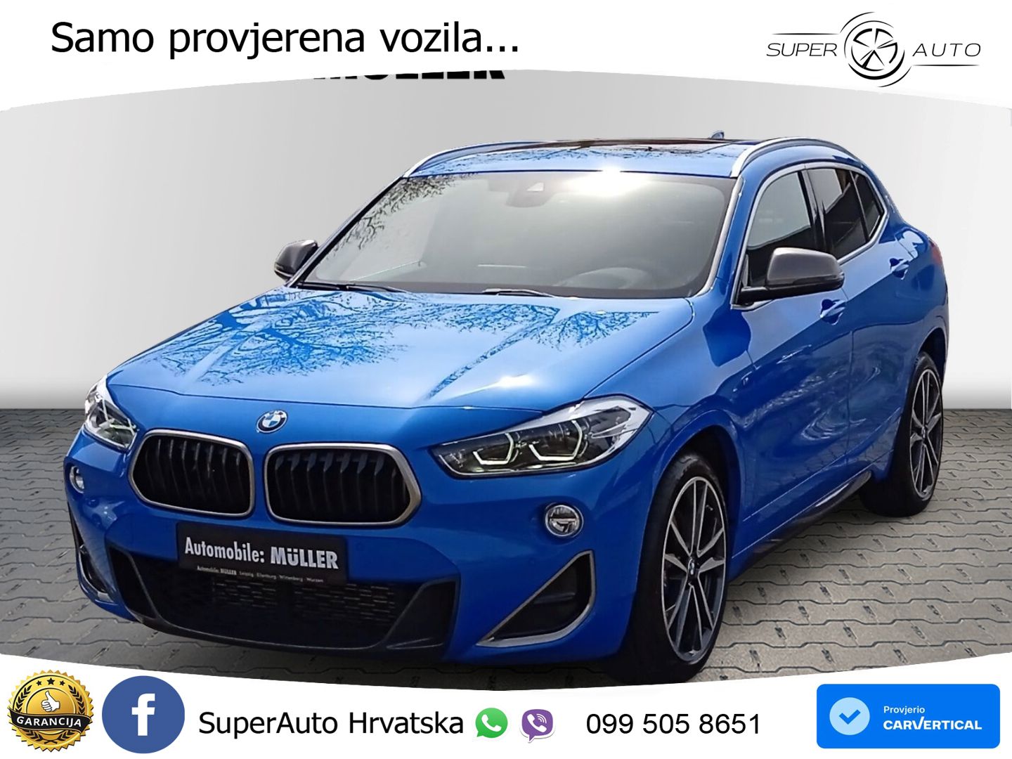BMW X2 M35i xDrive Steptronic LED+GR SJED+ACC