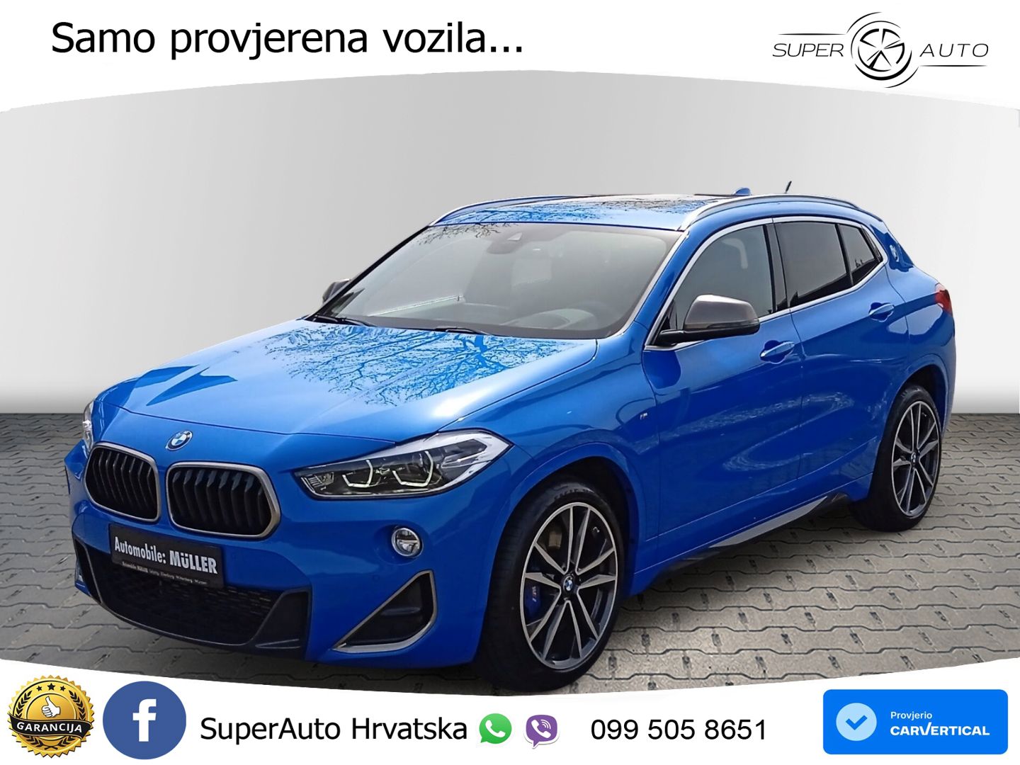 BMW X2 M35i xDrive Steptronic LED+GR SJED+ACC