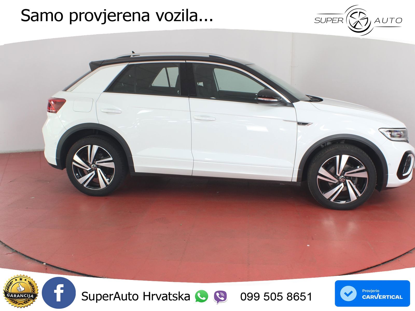 Volkswagen T-Roc 1.5 TSI (150 KS) DSG R-Line LED+GR SJED+ACC