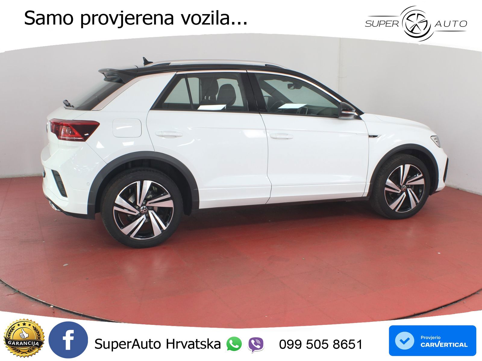 Volkswagen T-Roc 1.5 TSI (150 KS) DSG R-Line LED+GR SJED+ACC