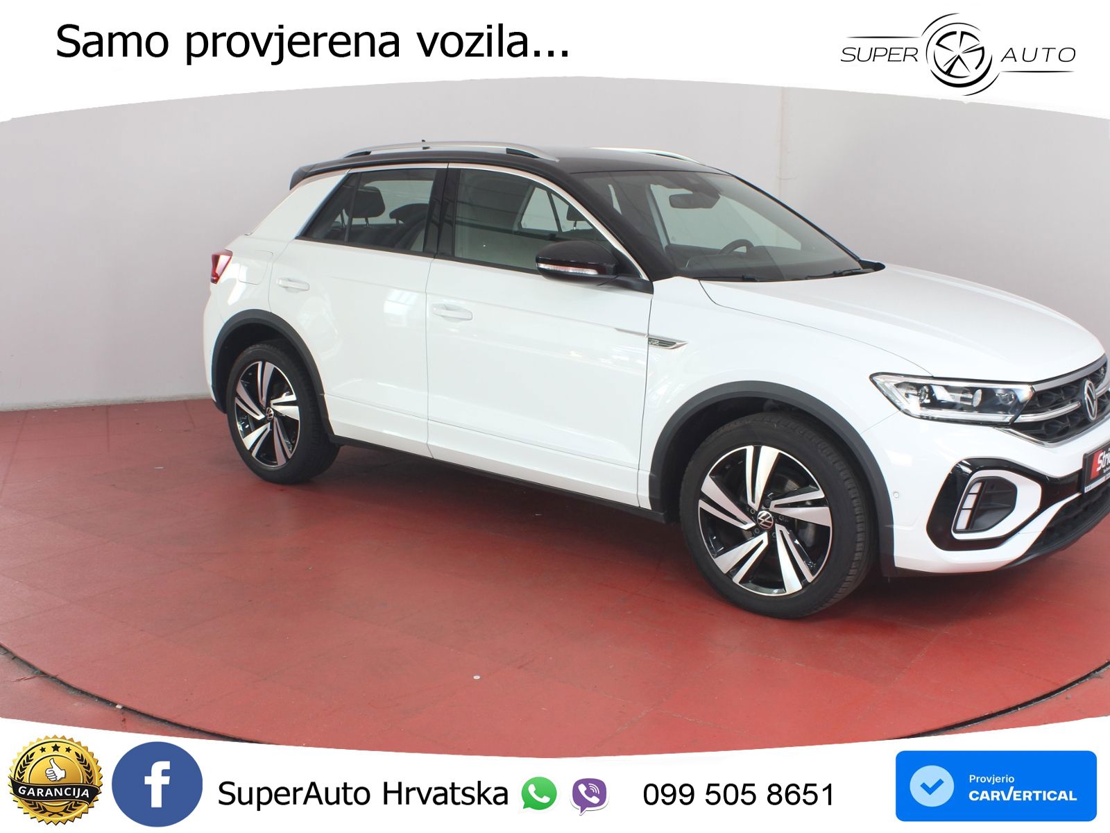Volkswagen T-Roc 1.5 TSI (150 KS) DSG R-Line LED+GR SJED+ACC