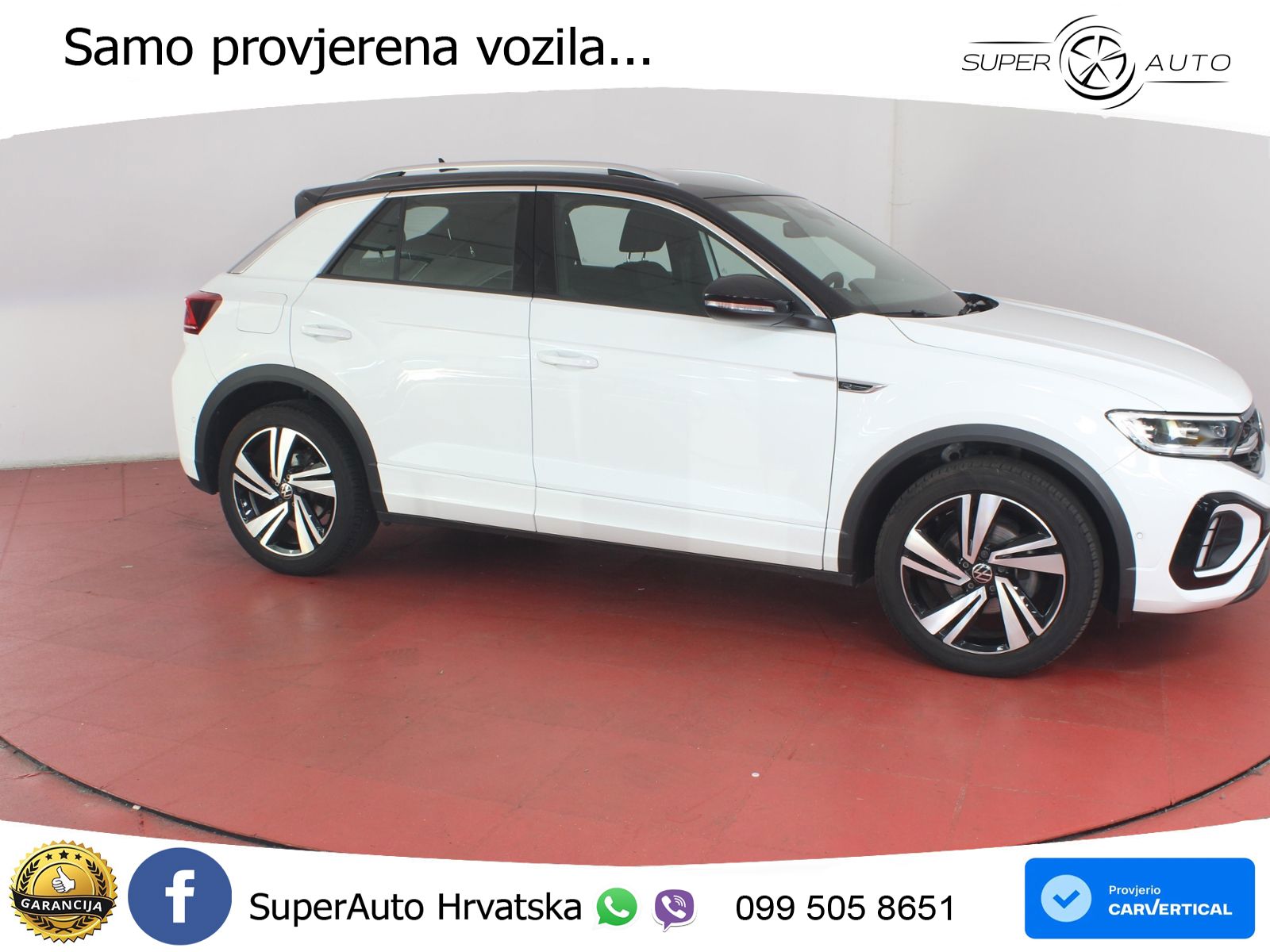 Volkswagen T-Roc 1.5 TSI (150 KS) DSG R-Line LED+GR SJED+ACC