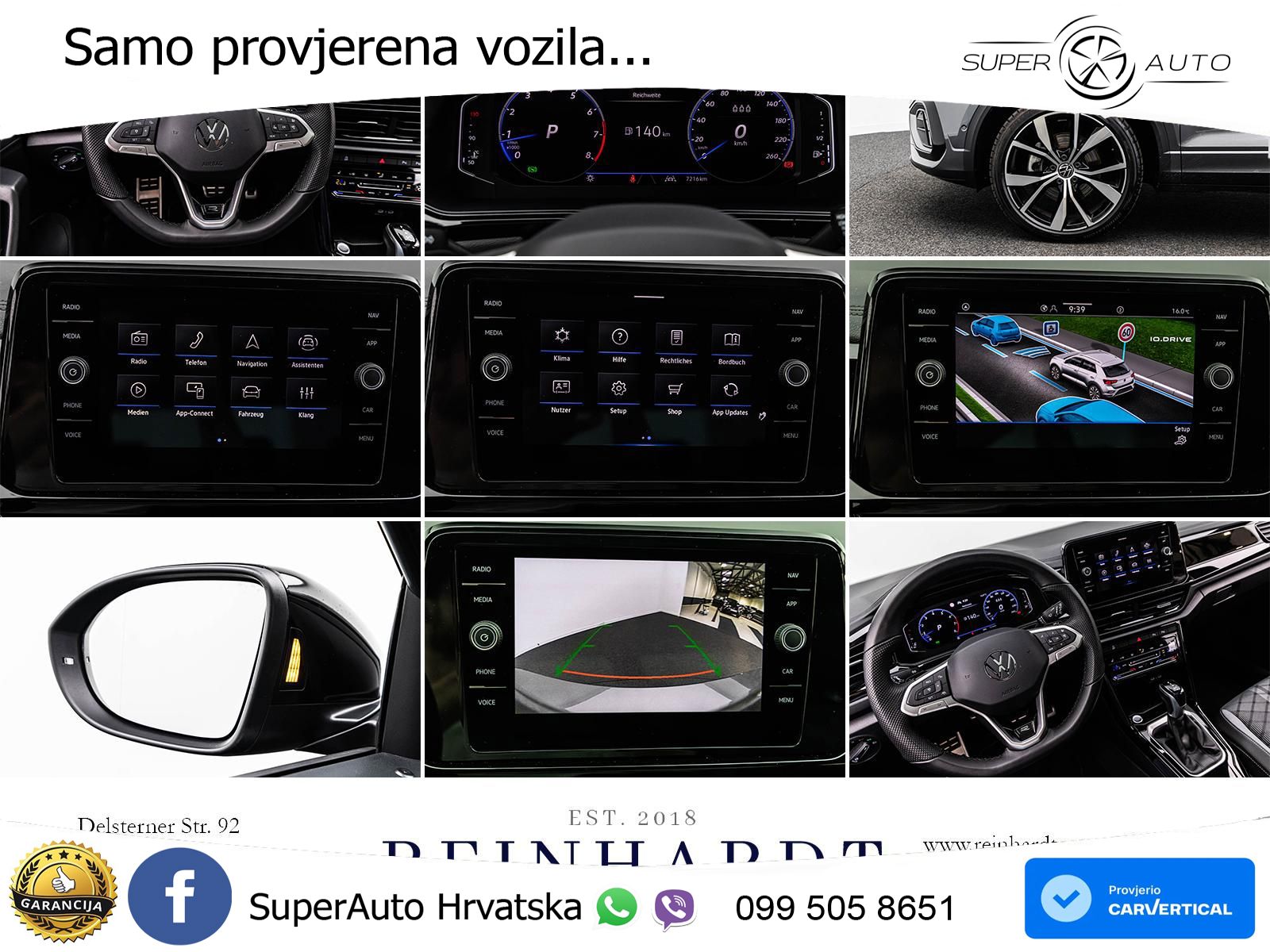 Volkswagen T-Roc 1.5 TSI (150 KS) DSG R-Line LED+GR SJED+ACC