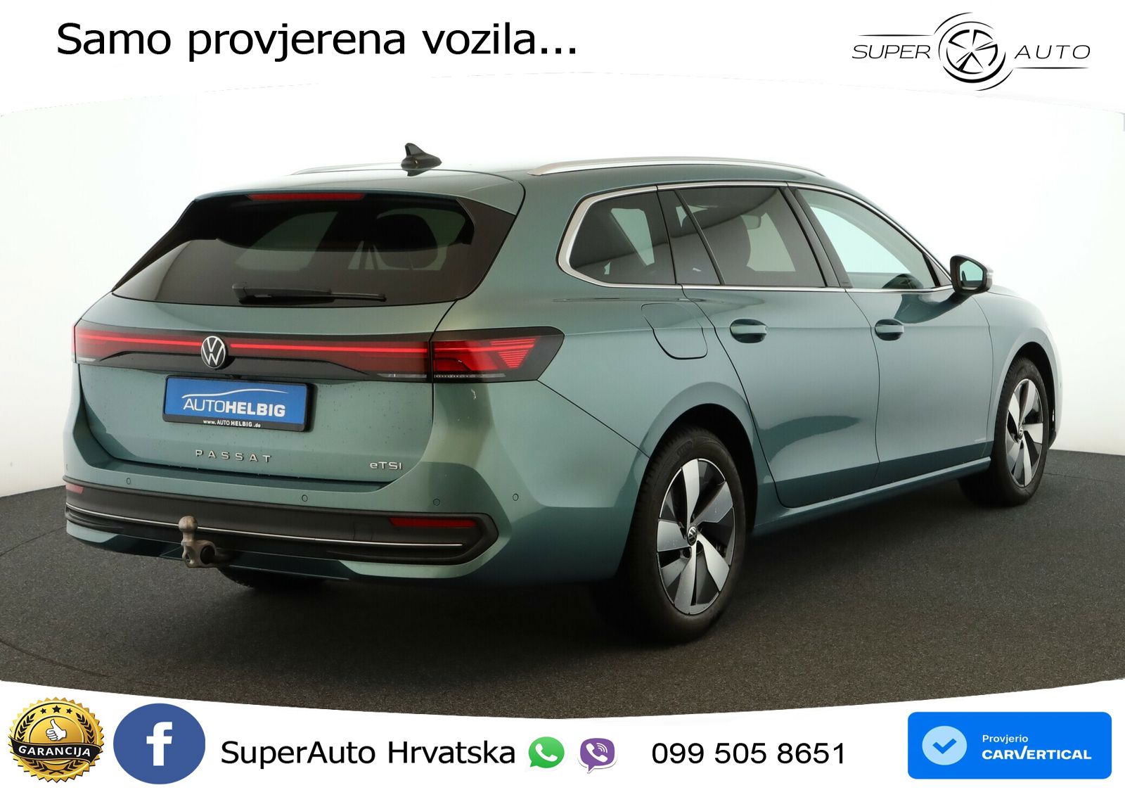 Volkswagen Passat Variant 1.5 eTSI (150 KS) DSG Business LED+GR SJED+ACC