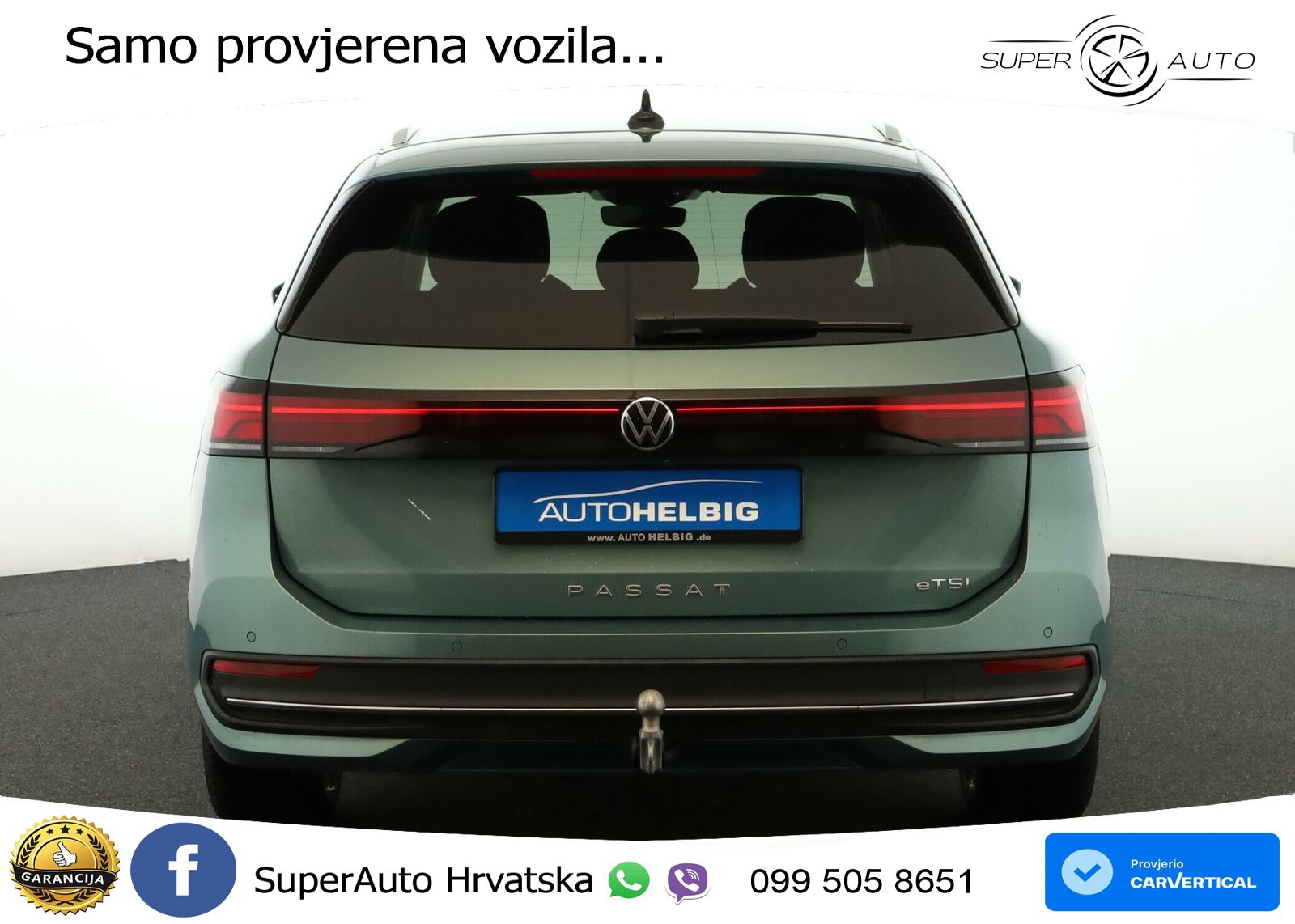 Volkswagen Passat Variant 1.5 eTSI (150 KS) DSG Business LED+GR SJED+ACC