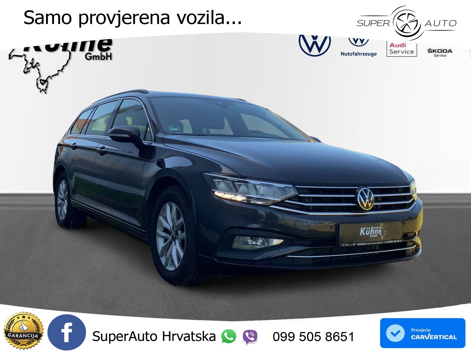 Volkswagen Passat Variant 1.5 TSI (150 KS) DSG ACT LED+GR SJED+ACC