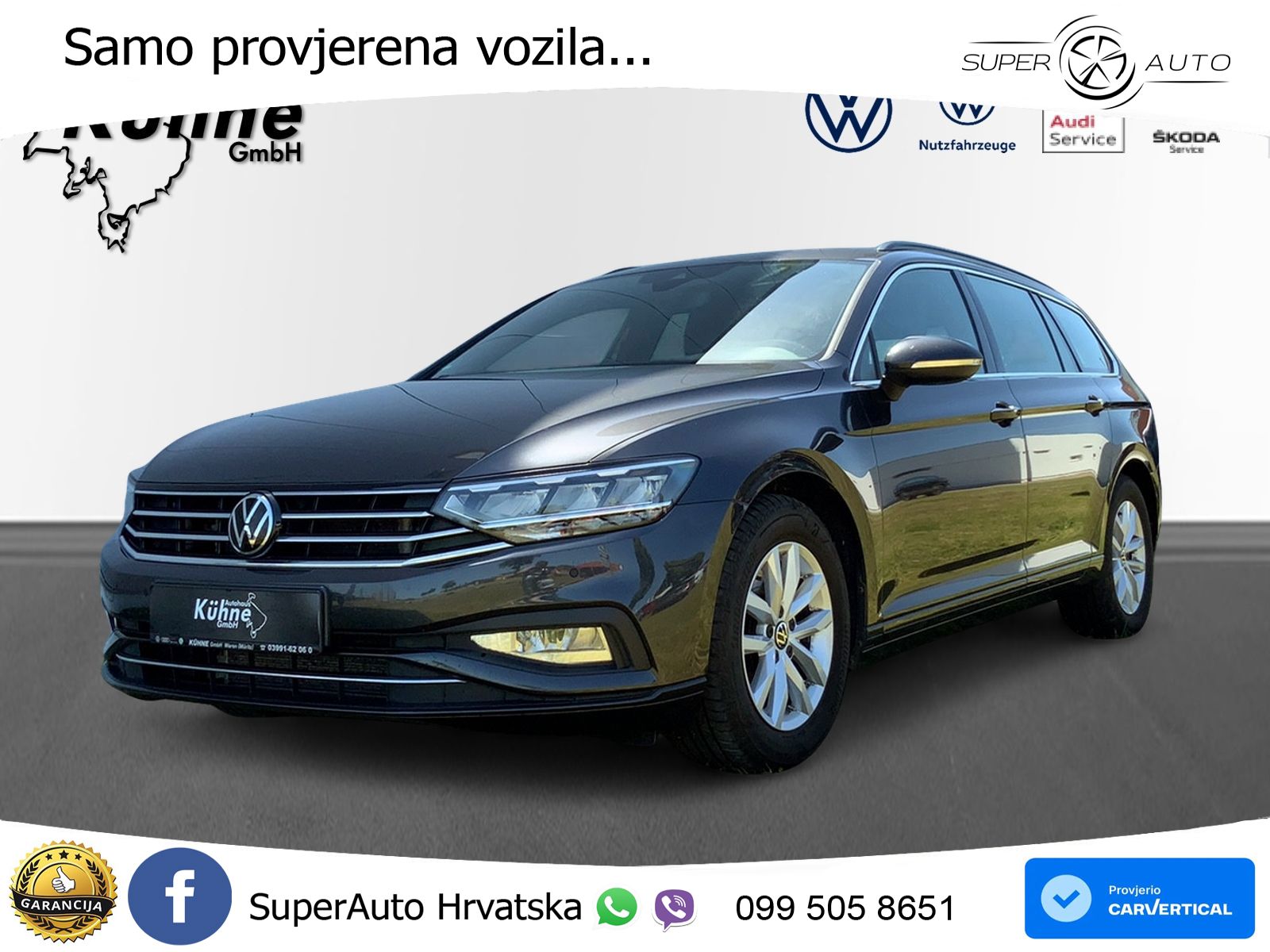 Volkswagen Passat Variant 1.5 TSI (150 KS) DSG ACT LED+GR SJED+ACC