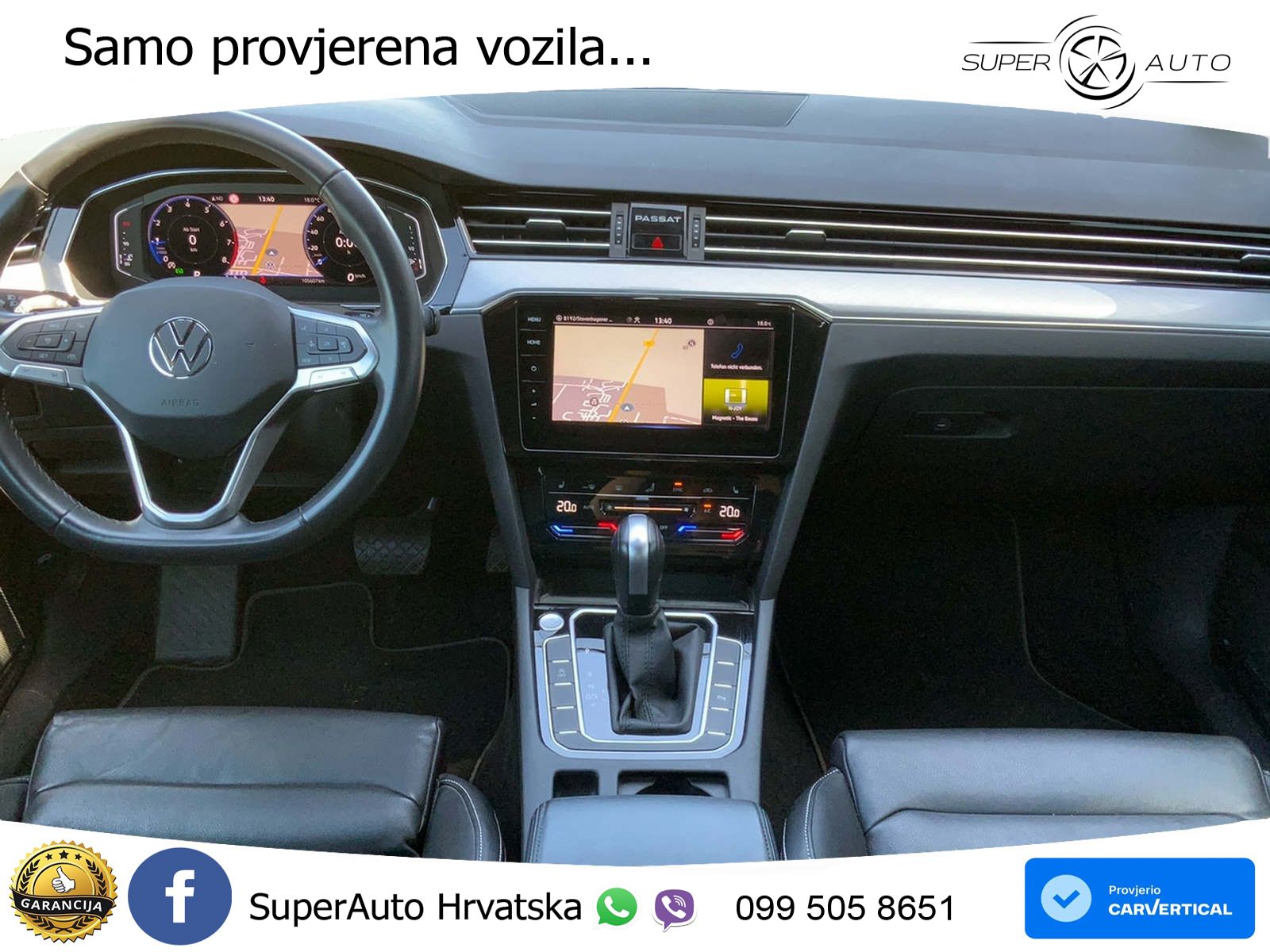 Volkswagen Passat Variant 1.5 TSI (150 KS) DSG ACT LED+GR SJED+ACC