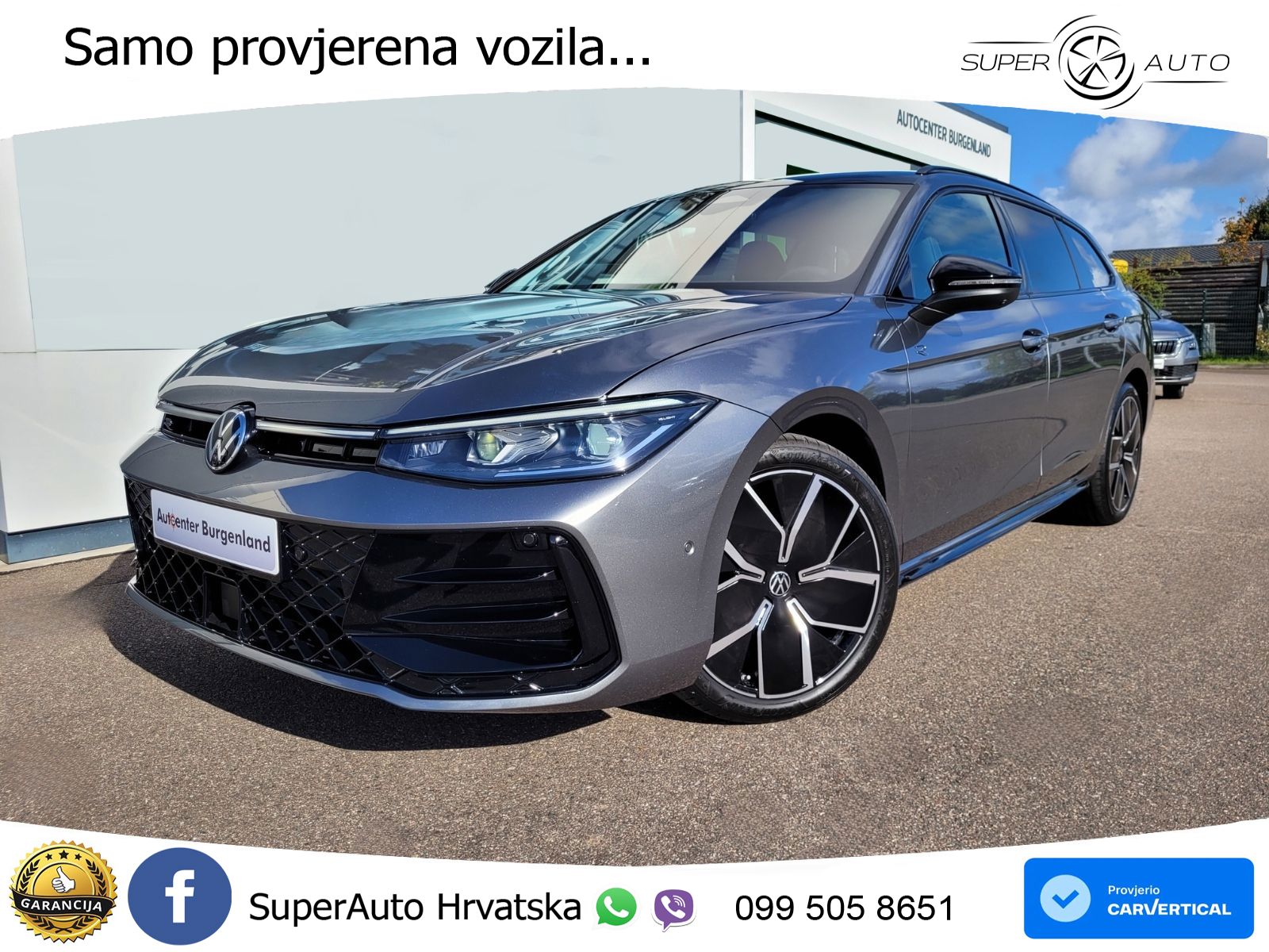 Volkswagen Passat Variant 2.0 TDI (193 KS) 4MOTION DSG R-Line MATRIX+GR SJED+KAM