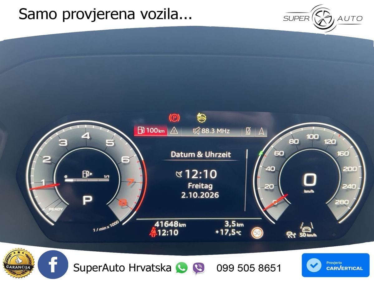 Audi A3 40 TFSI (190 KS) quattro S tronic advanced LED+GR SJED+ACC