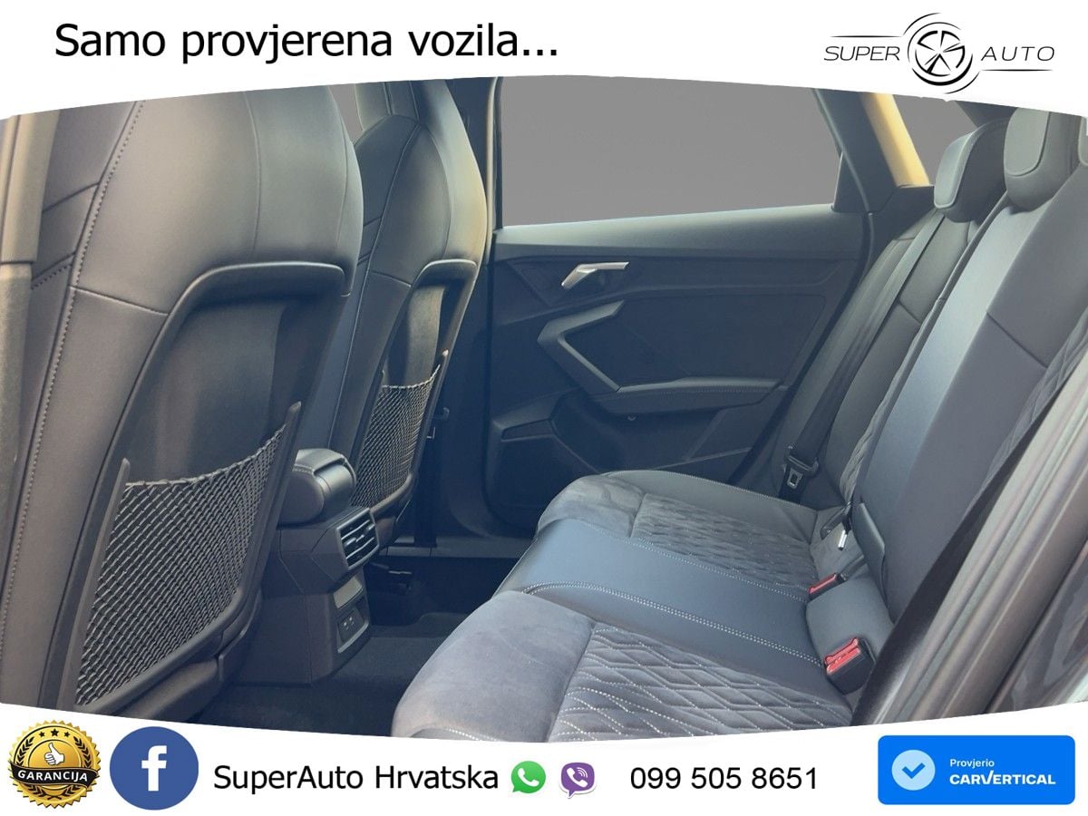 Audi A3 40 TFSI (190 KS) quattro S tronic advanced LED+GR SJED+ACC