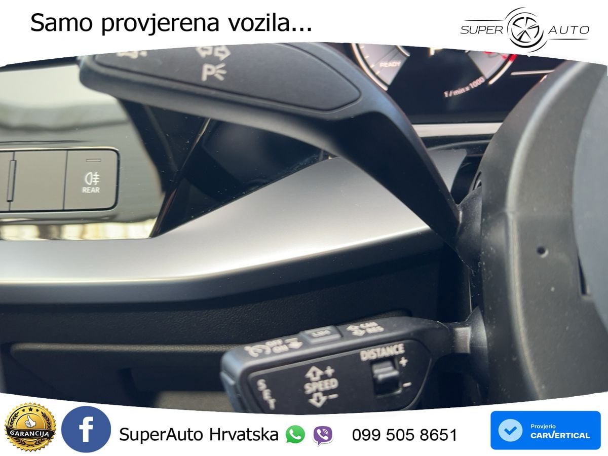 Audi A3 40 TFSI (190 KS) quattro S tronic advanced LED+GR SJED+ACC