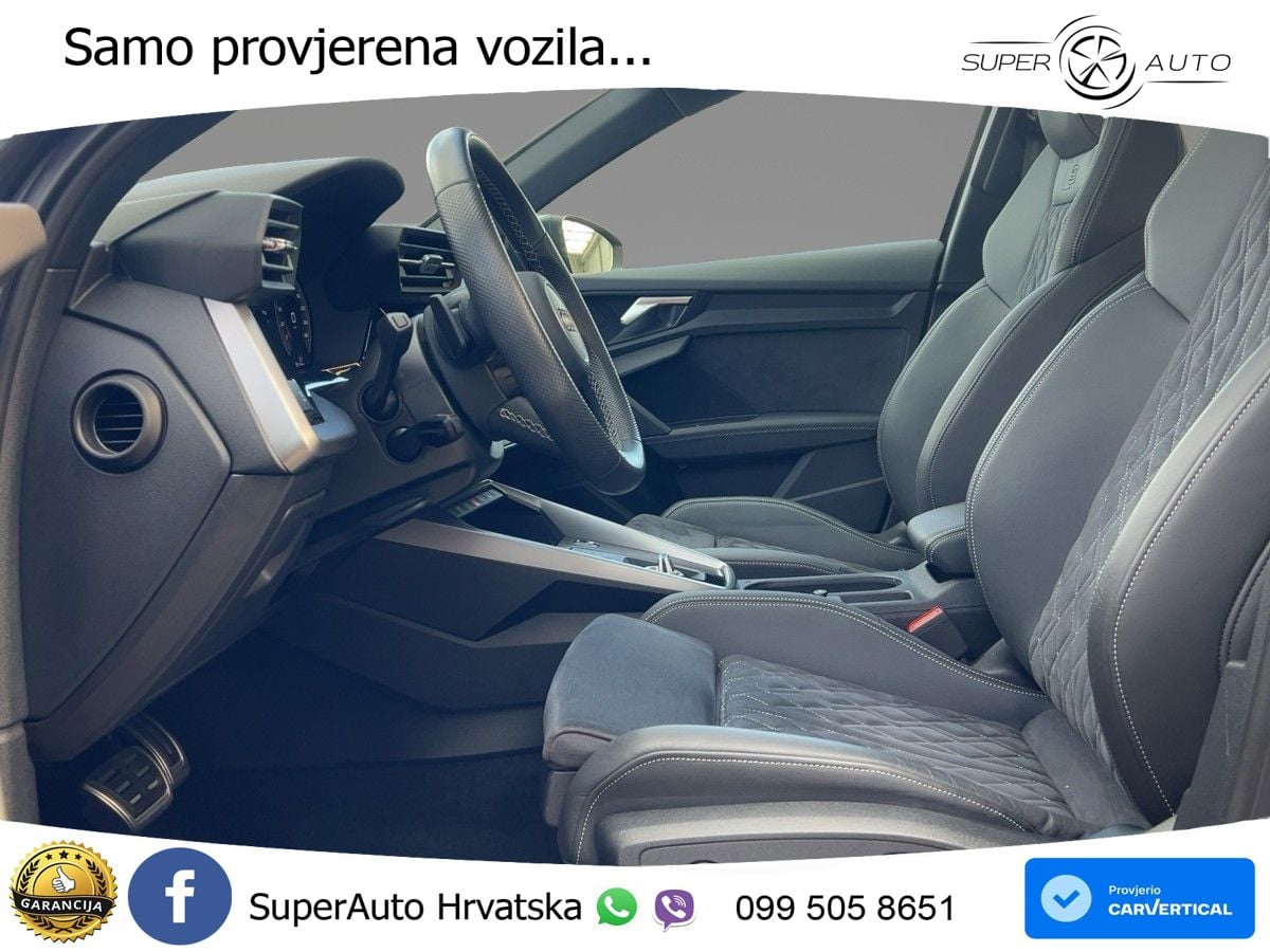 Audi A3 40 TFSI (190 KS) quattro S tronic advanced LED+GR SJED+ACC