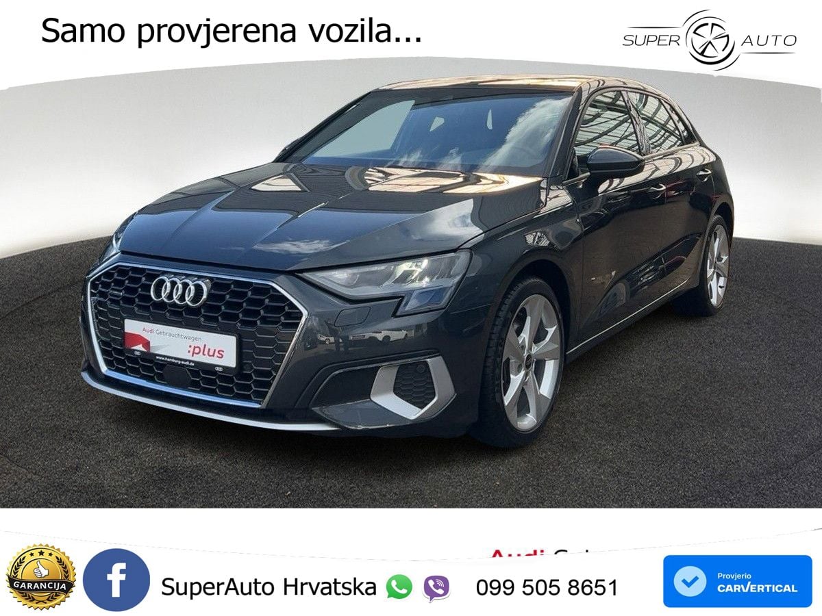 Audi A3 40 TFSI (190 KS) quattro S tronic advanced LED+GR SJED+ACC