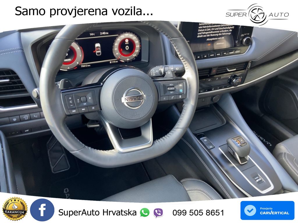 Nissan Qashqai 1.3 DIG-T (158 KS) Xtronic Tekna LED+GR SJED+ACC