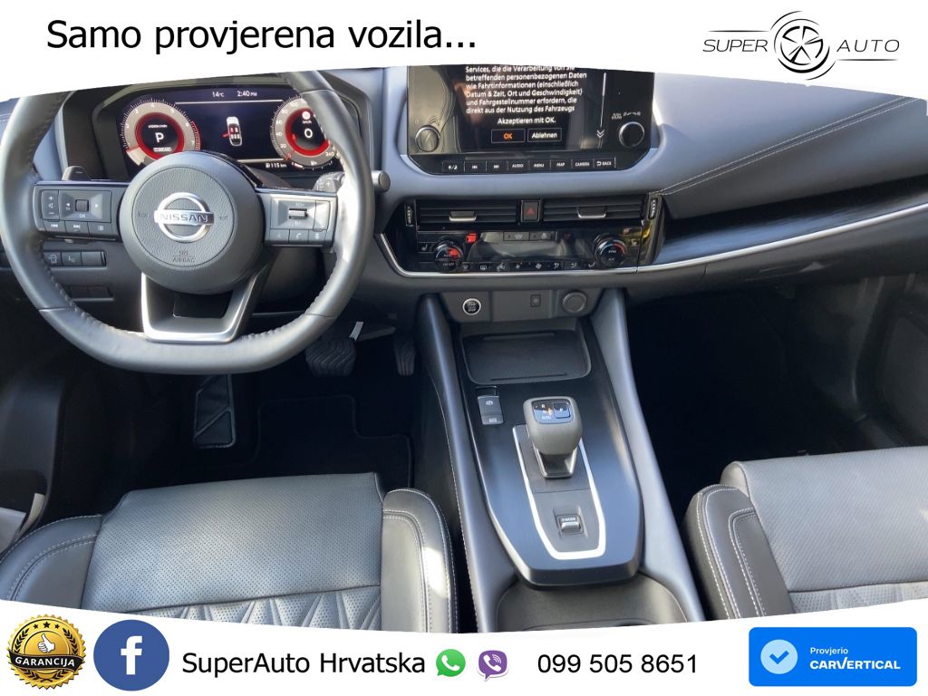 Nissan Qashqai 1.3 DIG-T (158 KS) Xtronic Tekna LED+GR SJED+ACC