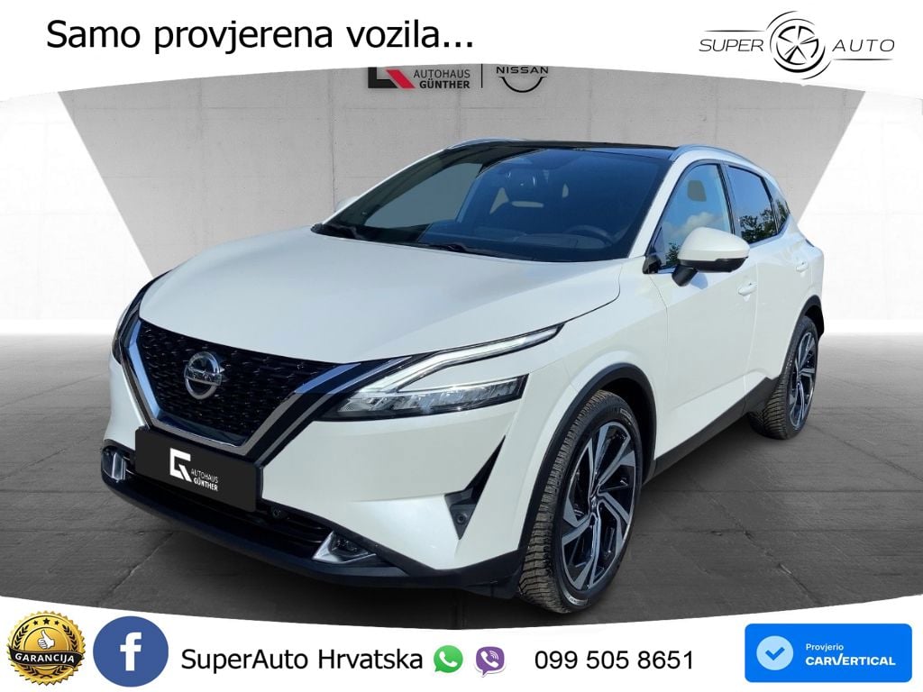Nissan Qashqai 1.3 DIG-T (158 KS) Xtronic Tekna LED+GR SJED+ACC