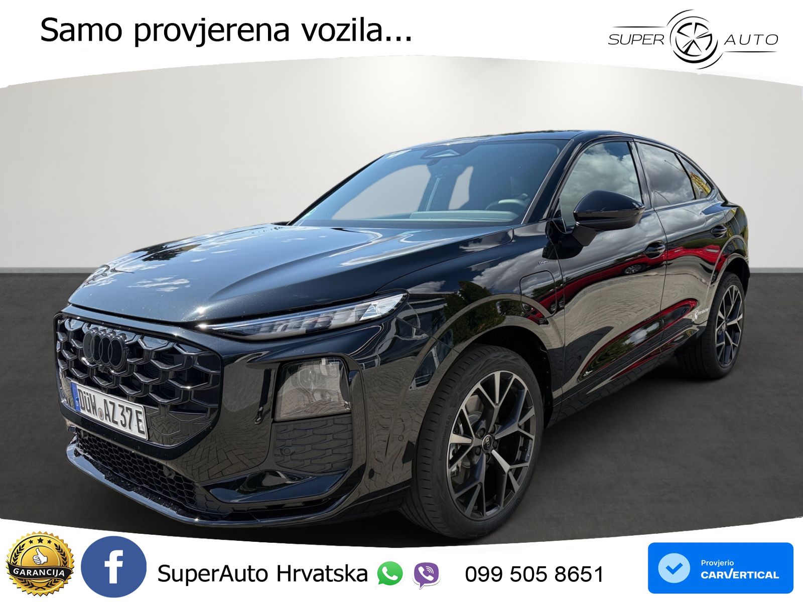 Audi Q3 Sportback 1.5 TFSIe (272 KS) S tronic S line