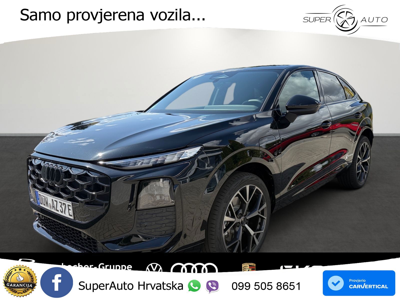 Audi Q3 Sportback 1.5 TFSIe (272 KS) S tronic S line