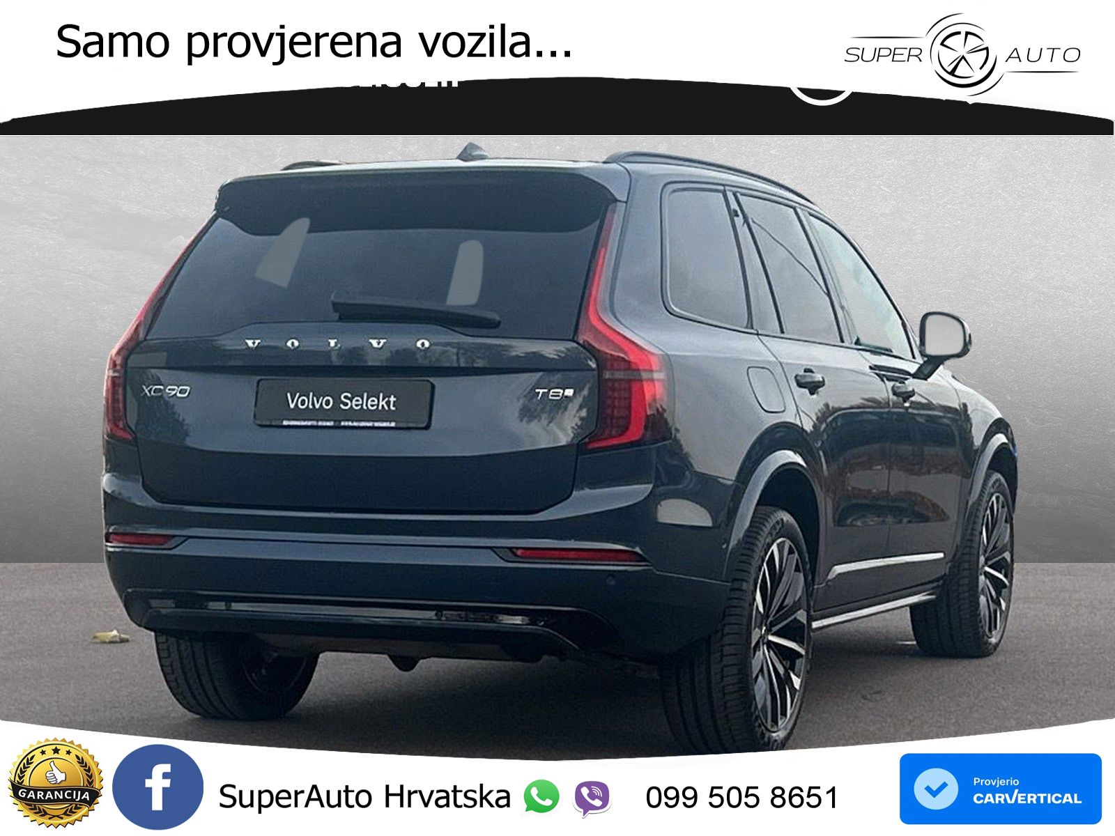 Volvo XC90 2.0 T8 AWD Automatic LED+GR SJED+ACC