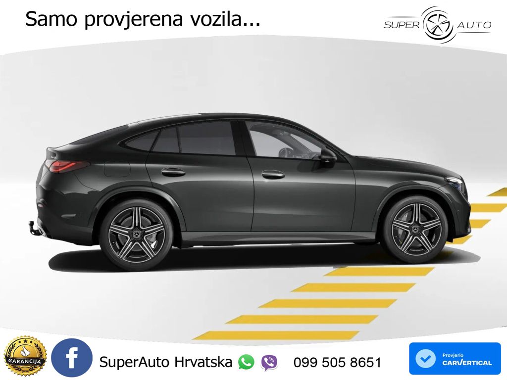 Mercedes GLC Coupe 220d (197 KS) 4MATIC 9G-TRONIC AMG ACC+GR SJED+360+PANO