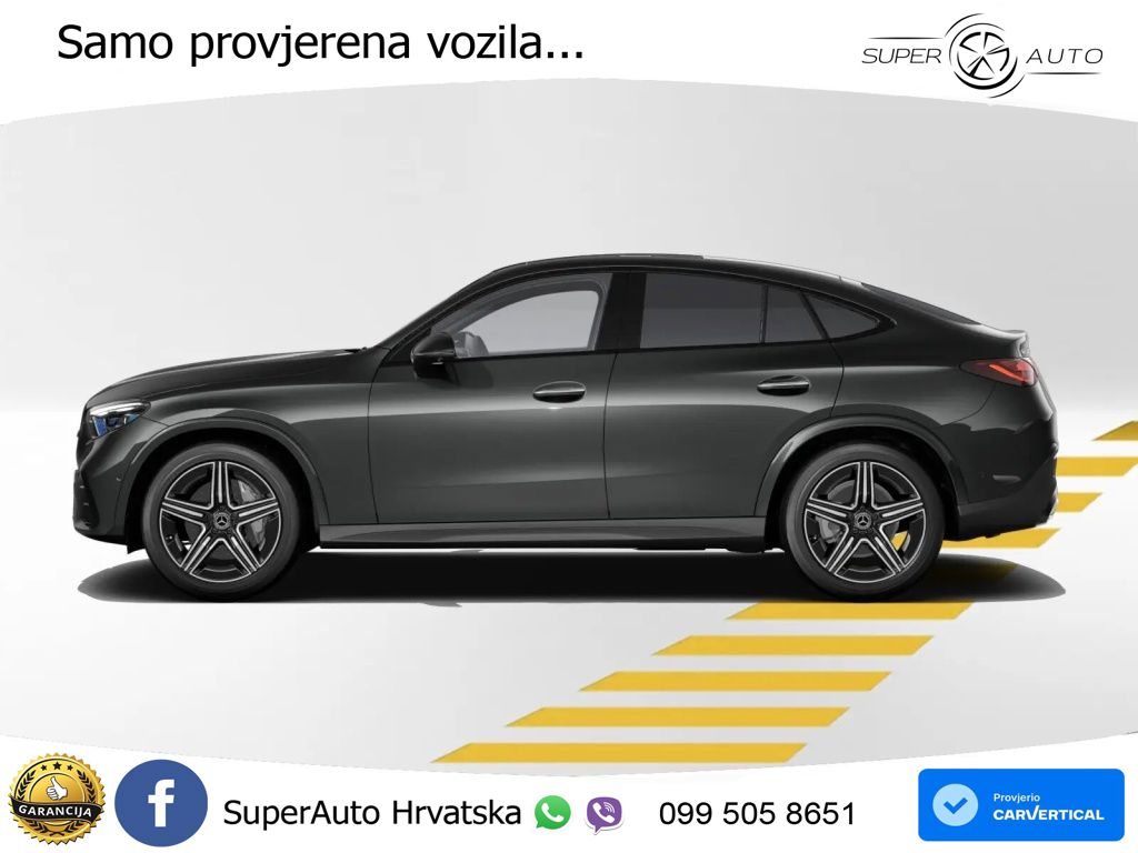Mercedes GLC Coupe 220d (197 KS) 4MATIC 9G-TRONIC AMG ACC+GR SJED+360+PANO