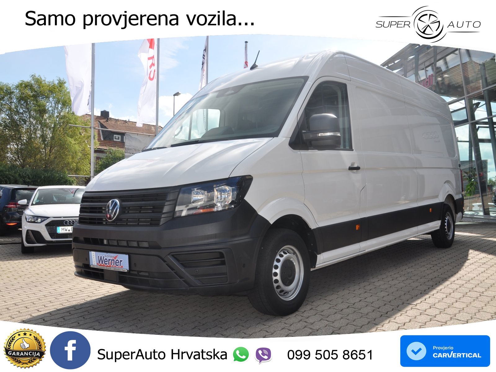 Volkswagen Crafter  Kasten LR 35 HD 2.0TDI RKamera App-Navi 140 KS