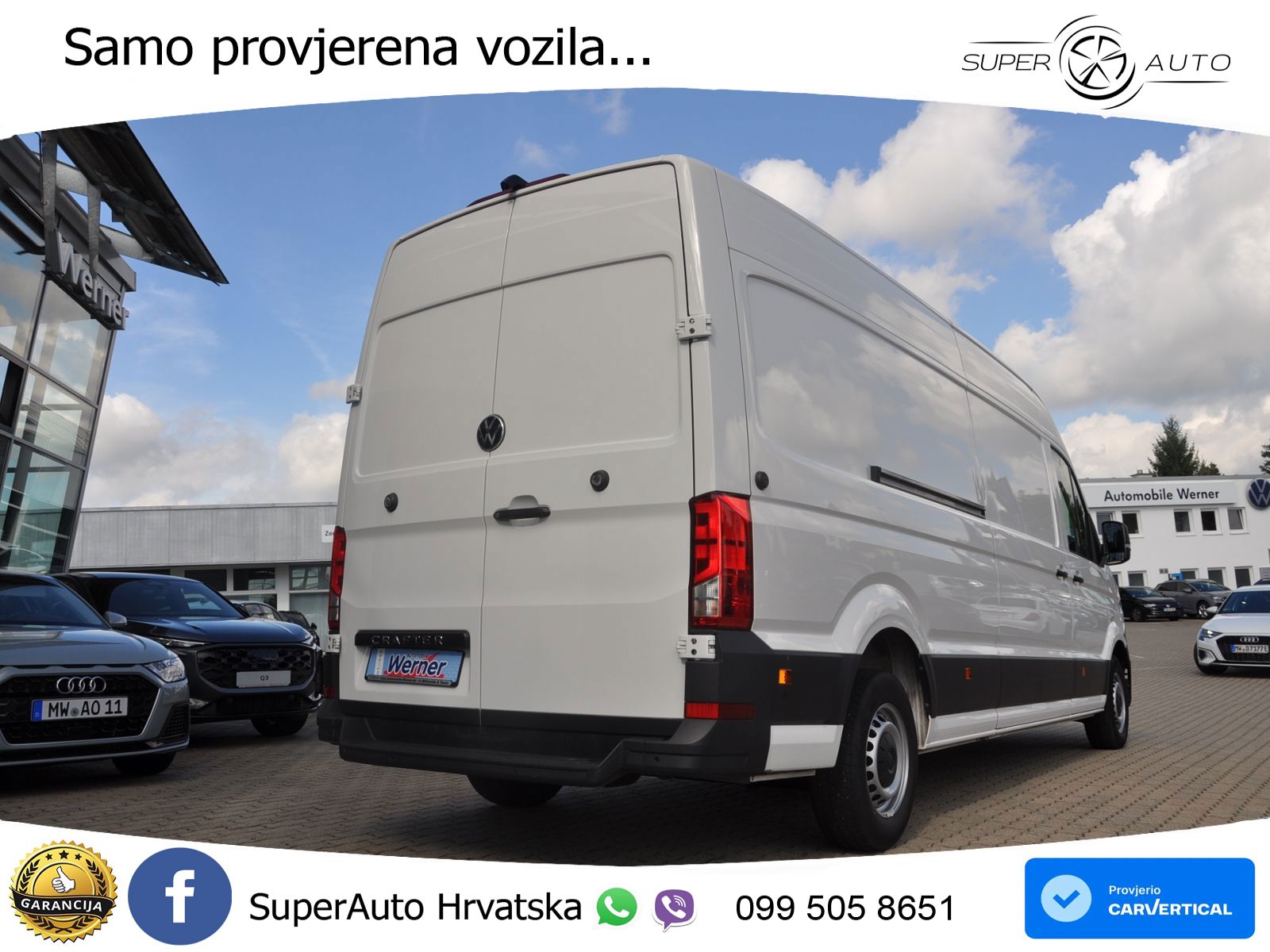 Volkswagen Crafter  Kasten LR 35 HD 2.0TDI RKamera App-Navi 140 KS