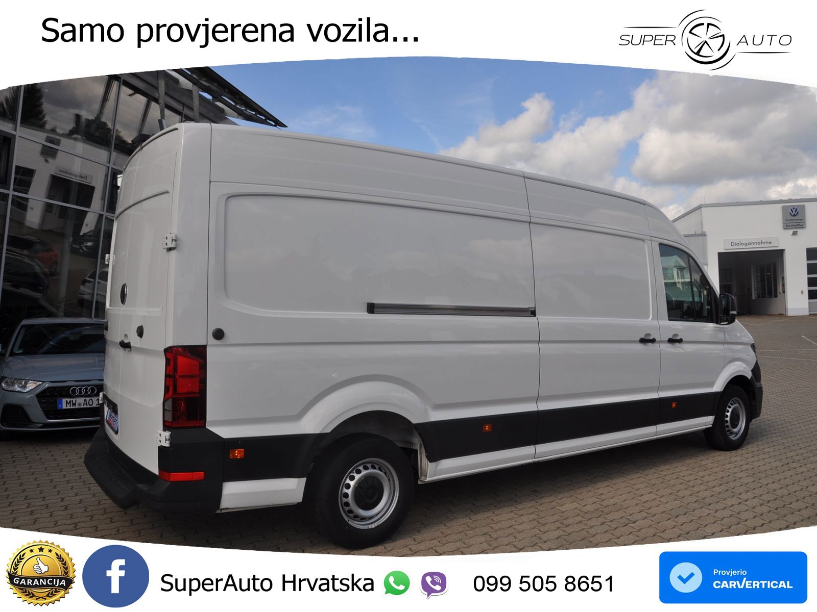 Volkswagen Crafter  Kasten LR 35 HD 2.0TDI RKamera App-Navi 140 KS