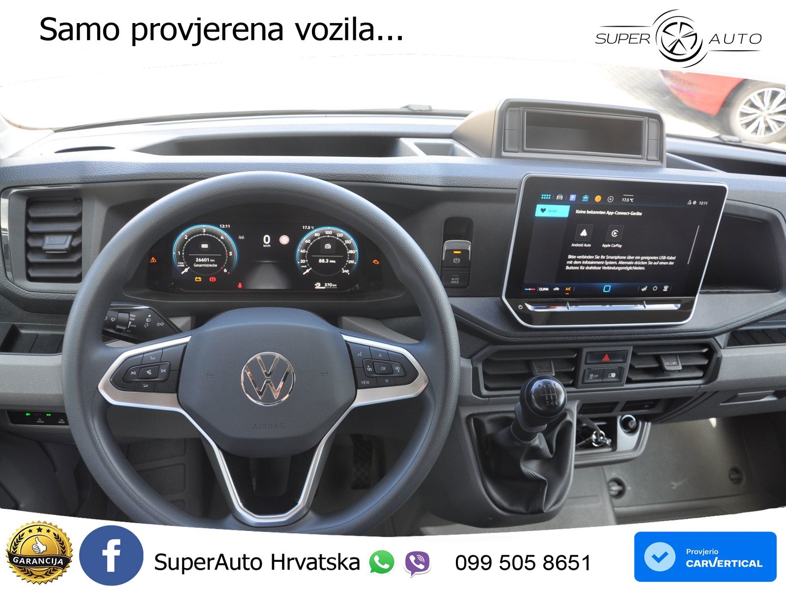 Volkswagen Crafter  Kasten LR 35 HD 2.0TDI RKamera App-Navi 140 KS