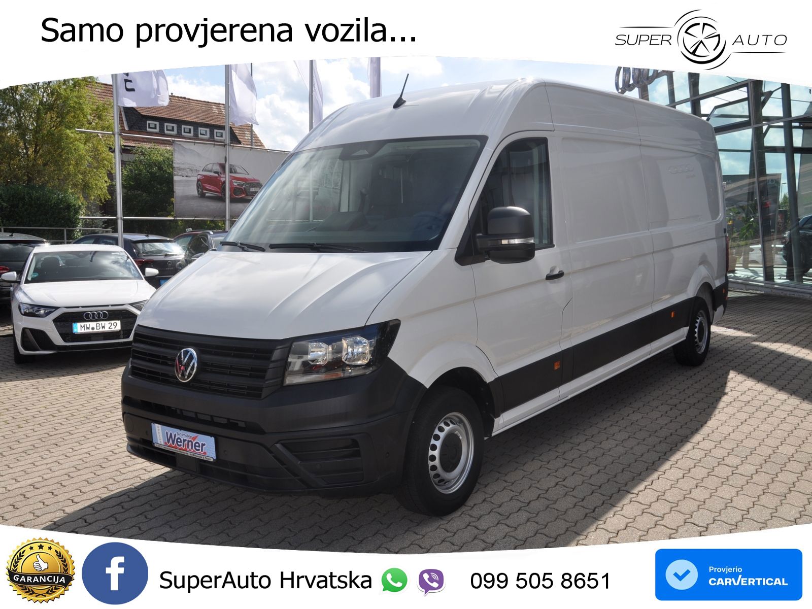 Volkswagen Crafter  Kasten LR 35 HD 2.0TDI RKamera App-Navi 140 KS