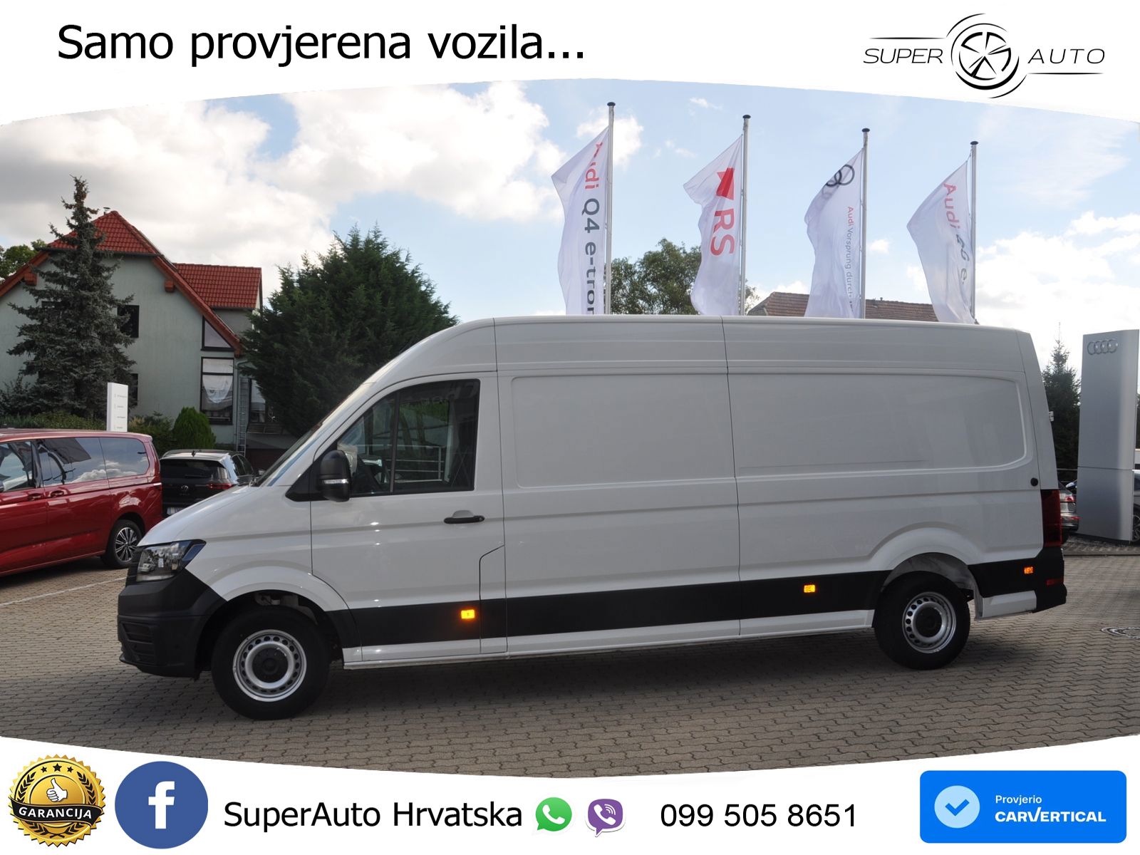 Volkswagen Crafter  Kasten LR 35 HD 2.0TDI RKamera App-Navi 140 KS