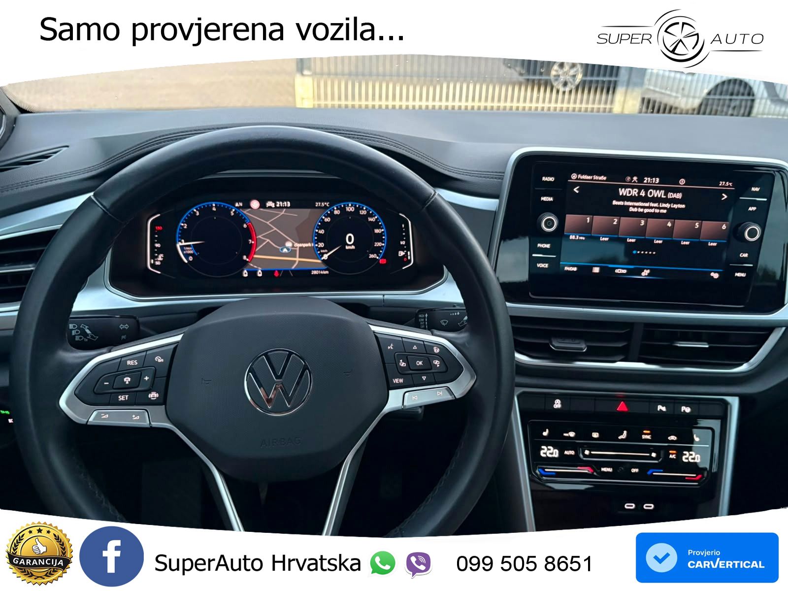 Volkswagen T-Roc I 1.5 TSI (150 KS) LED+GR SJED+ACC