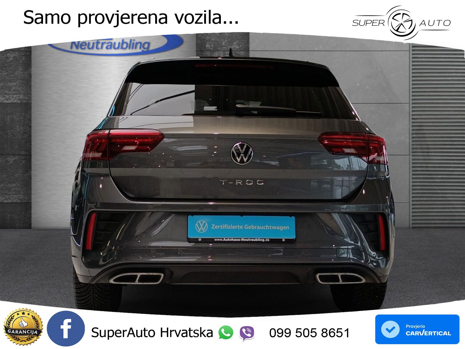 Volkswagen T-Roc I 1.5 TSI (150 KS) DSG LED+GR SJED+ACC