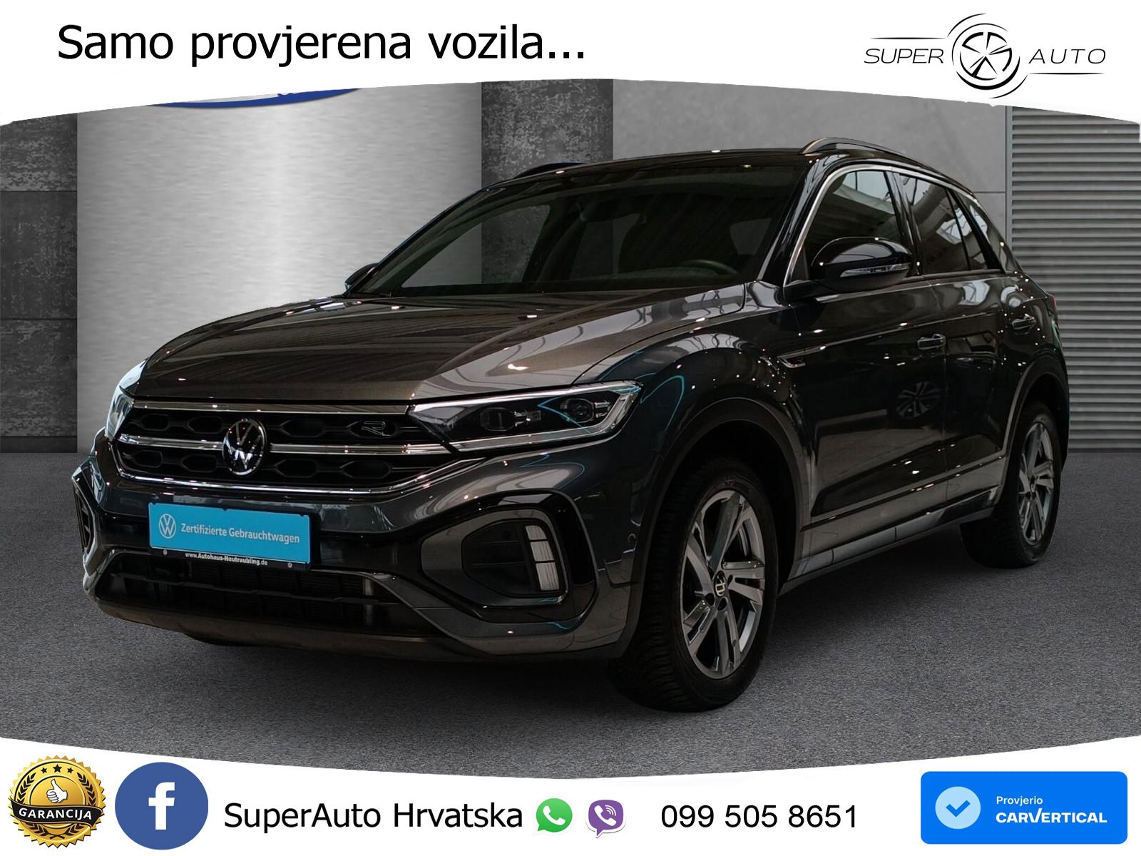 Volkswagen T-Roc I 1.5 TSI (150 KS) DSG LED+GR SJED+ACC