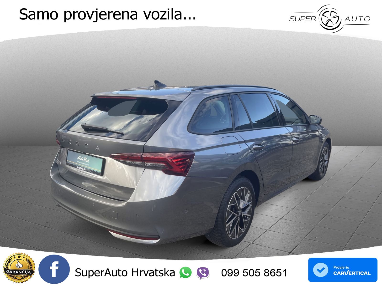 Škoda Octavia Combi 2.0 TDI (150 KS) DSG Selection LED+GR SJED+ACC