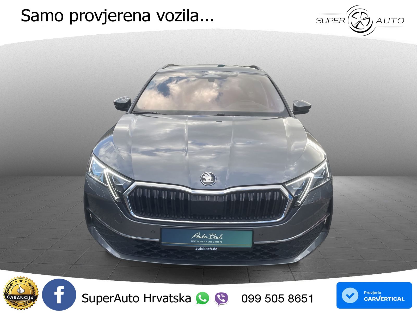 Škoda Octavia Combi 2.0 TDI (150 KS) DSG Selection LED+GR SJED+ACC
