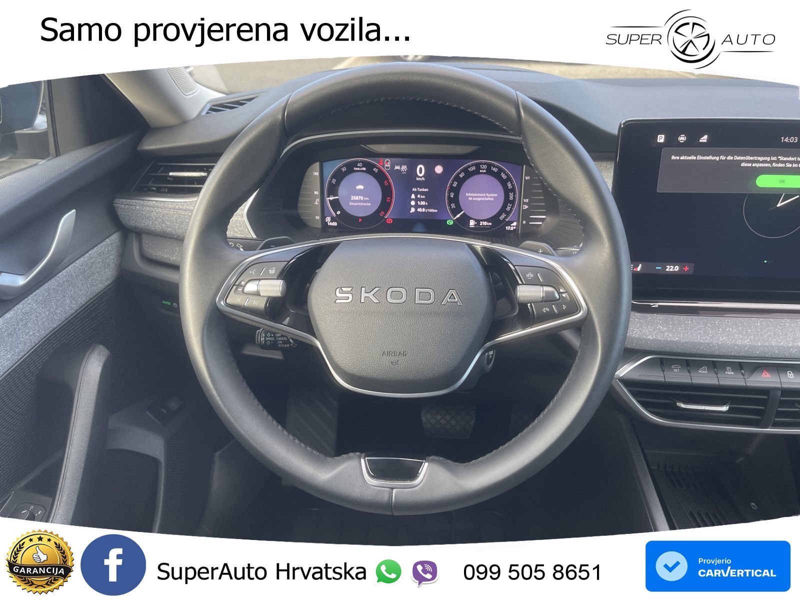 Škoda Octavia Combi 2.0 TDI (150 KS) DSG Selection LED+GR SJED+ACC
