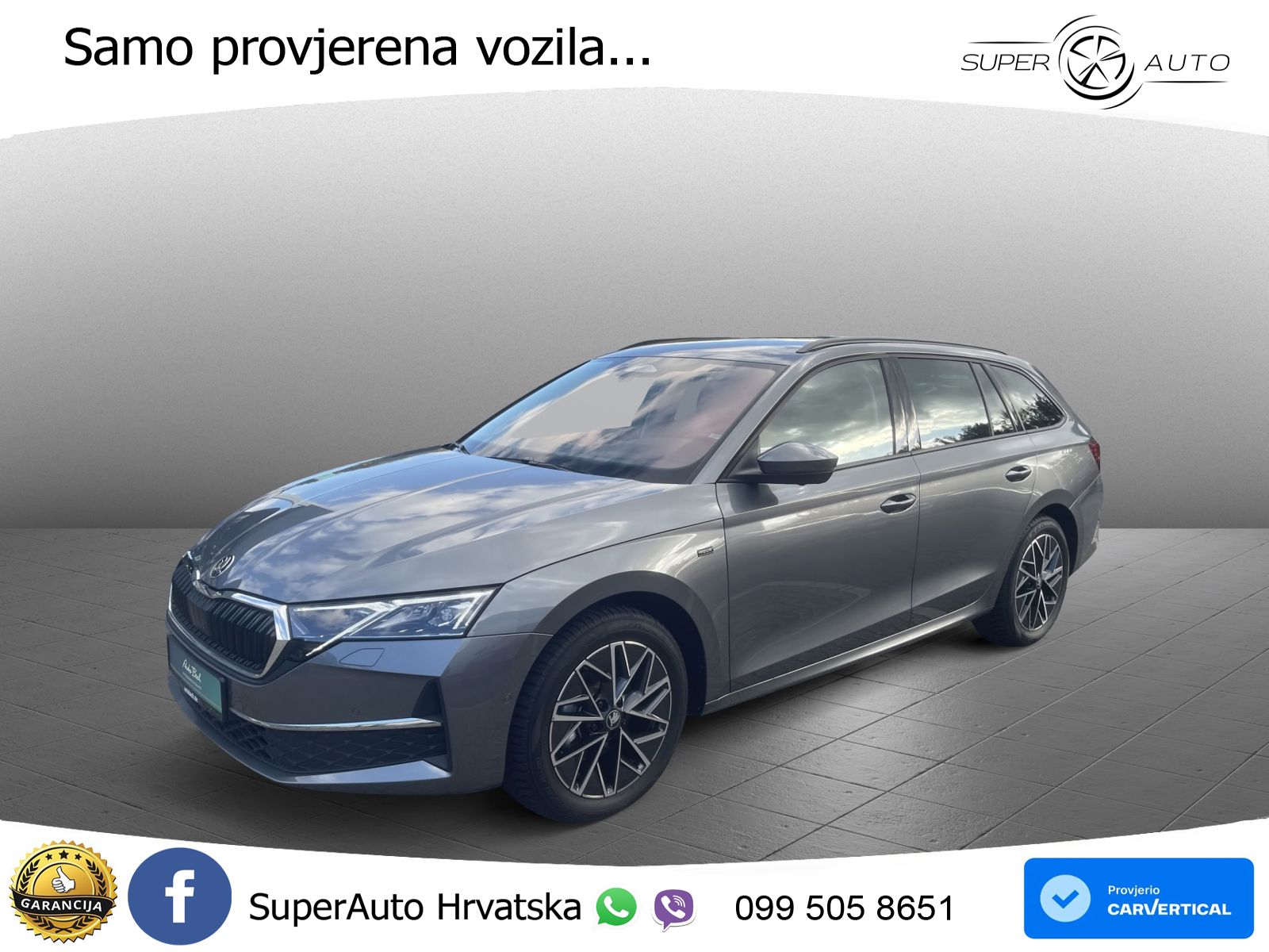 Škoda Octavia Combi 2.0 TDI (150 KS) DSG Selection LED+GR SJED+ACC