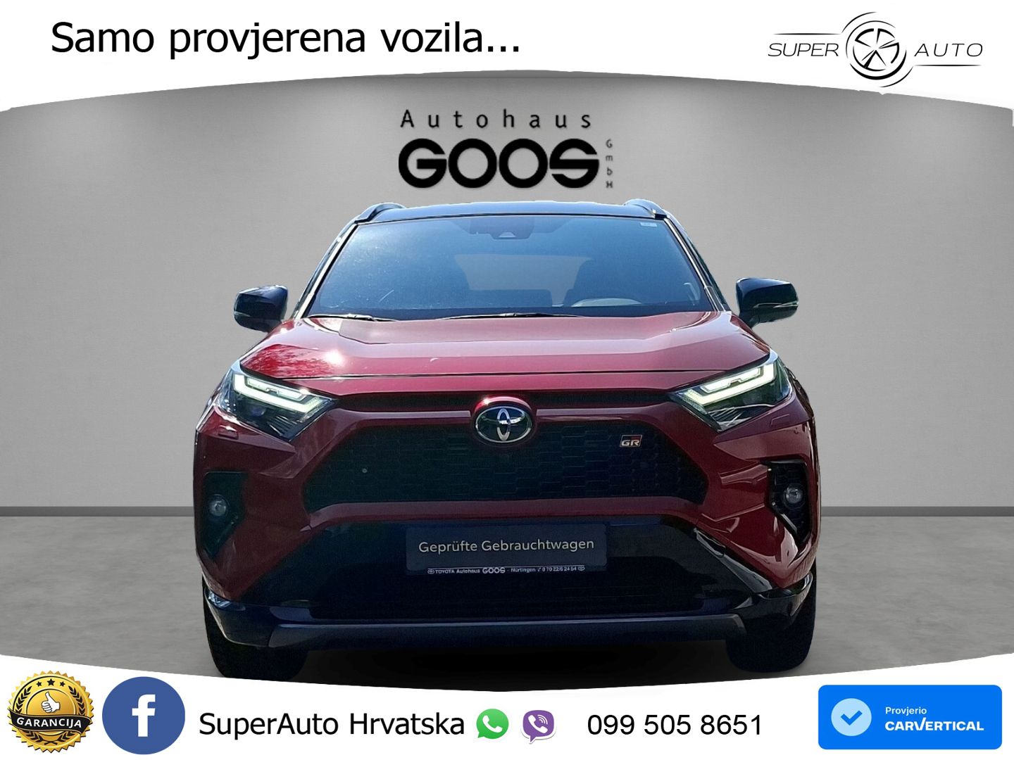 Toyota RAV4 2.5 (222 KS) Hybrid AWD-i eCVT GR Sport LED+GR SJED+ACC