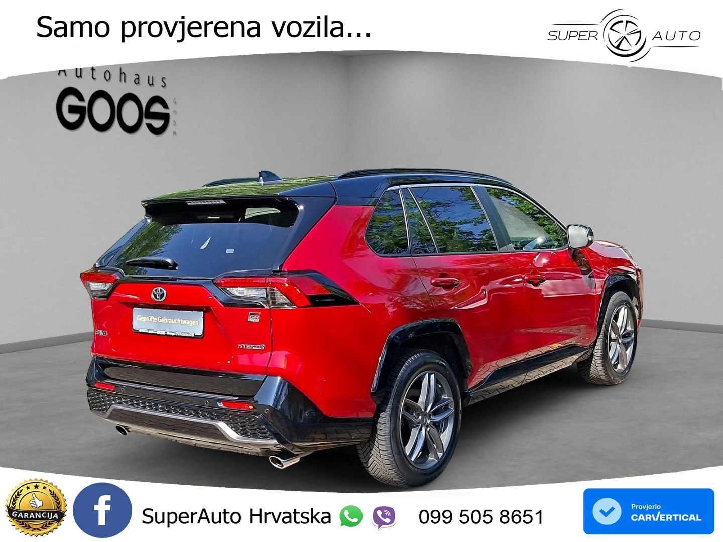 Toyota RAV4 2.5 (222 KS) Hybrid AWD-i eCVT GR Sport LED+GR SJED+ACC